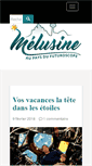 Mobile Screenshot of melusine-paysdufuturoscope.fr